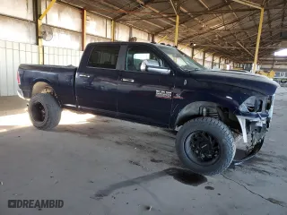 2018 Ram 2500 Laramie with VIN 3C6UR5FL4JG209039, listed as a Copart auction lot 88702485 with 136,726 mi miles and Salvage Title. Bid and sale history available at carsss.com. Image 4.