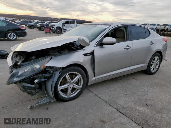 2012 Kia Optima EX with VIN 5XXGN4A73CG065785, listed as a Copart auction lot 47655715 with Not Provided miles and Salvage Title. Bid and sale history available at carsss.com. Image 1.