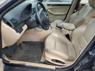 2001 BMW 3 Series 325i with VIN WBAAV33411EE25544, listed as a Copart auction lot 46291345 with 0 mi miles and Salvage Title. Bid and sale history available at carsss.com. Image 7.