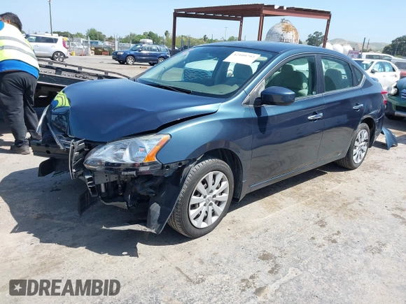 2014 Nissan Sentra S with VIN 3N1AB7AP9EY314703, listed as a IAAI auction lot 42109792 with 57,332 mi miles and . Bid and sale history available at DreamBid. Image 18.