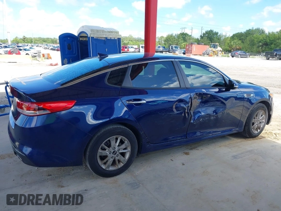 2018 Kia Optima LX with VIN 5XXGT4L38JG234793, listed as a IAAI auction lot 42526098 with 142,034 mi miles and . Bid and sale history available at DreamBid. Image 14.