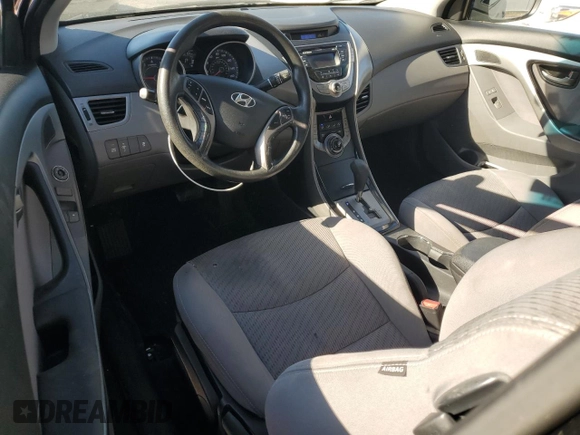 2013 Hyundai Elantra Coupe GS with VIN KMHDH6AE7DU011465, listed as a Copart auction lot 87724855 with 152,104 mi miles and Salvage Title. Bid and sale history available at carsss.com. Image 8.