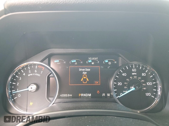 2021 Ford Expedition XLT with VIN 1FMJU1HT9MEA32205, listed as a Copart auction lot 54782185 with 43,300 mi miles and Salvage title. Bid and sale history available at DreamBid. Image 9.