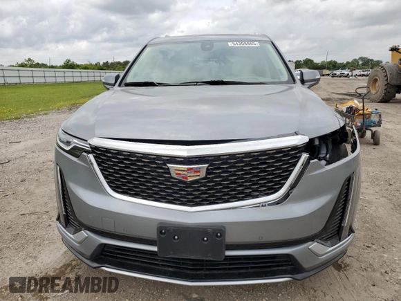 2024 Cadillac XT6 FWD Premium Luxury with VIN 1GYKPCRS2RZ741375, listed as a Copart auction lot 54308865 with 9,932 mi miles and Salvage title. Bid and sale history available at DreamBid. Image 5.