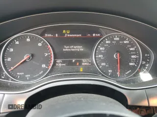 2016 Audi A6 Premium Plus with VIN WAUFGAFC7GN004764, listed as a Copart auction lot 51009115 with 89,402 mi miles and Salvage Title. Bid and sale history available at DreamBid. Image 9.