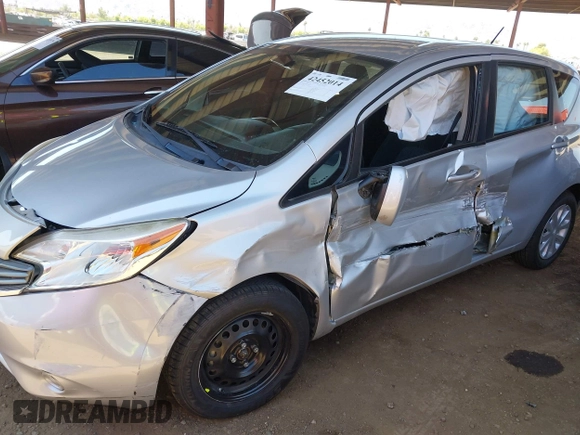 2015 Nissan Note S Plus with VIN 3N1CE2CP8FL370730, listed as a IAAI auction lot 42452014 with 65,698 mi miles and . Bid and sale history available at DreamBid. Image 6.