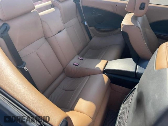2009 BMW 6 Series 650i with VIN WBAEB53599CX58223, listed as a Copart auction lot 46720505 with 62,044 mi miles and Salvage Title. Bid and sale history available at carsss.com. Image 6.