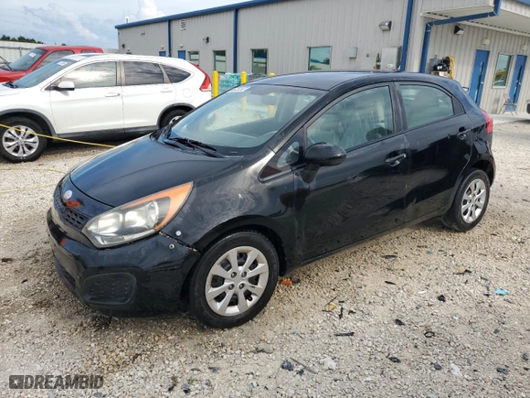 2013 Kia Rio SX with VIN KNADM5A37D6239167, listed as a Copart auction lot 71542424 with 141,221 mi miles and Clean Title. Bid and sale history available at carsss.com. Image 1.