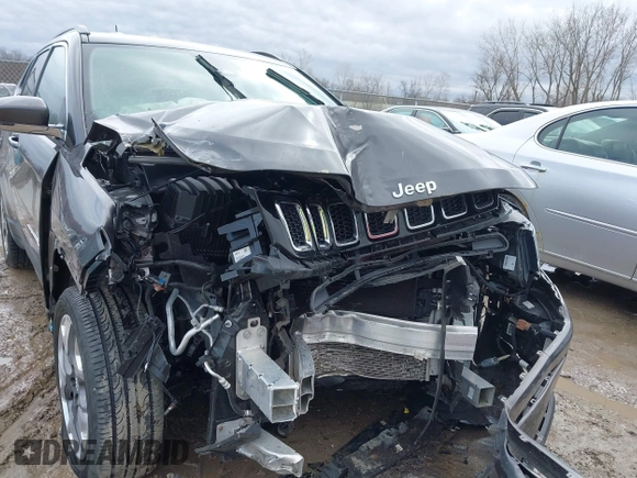 2021 Jeep Compass Limited with VIN 3C4NJDCB2MT576575, listed as a IAAI auction lot 41901962 with Not Provided miles and . Bid and sale history available at carsss.com. Image 6.