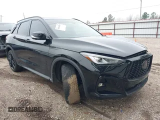 2023 Infiniti QX50 Sport with VIN 3PCAJ5FA3PF105822, listed as a IAAI auction lot 41363256 with 29,246 mi miles and . Bid and sale history available at DreamBid. Image 1.