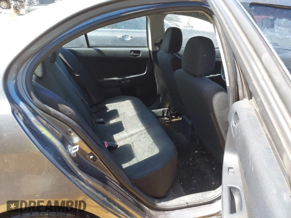 2010 Mitsubishi Lancer DE with VIN JA32U1FU1AU033241, listed as a IAAI auction lot 41805976 with 214,606 mi miles. Bid and sale history available at carsss.com. Image 8.