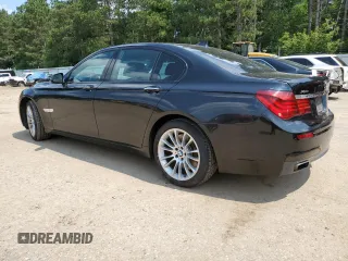 2015 BMW 7 Series 750i xDrive with VIN WBAYB6C53FD965991, listed as a Copart auction lot 64437854 with 115,862 mi miles and Salvage Title. Bid and sale history available at carsss.com. Image 2.