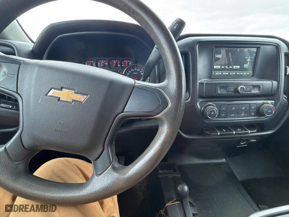 2019 Chevrolet Silverado 1500 LD Work Truck with VIN 2GCVKNEC9K1204903, listed as a Copart auction lot 50053825 with 136,900 mi miles and Clean Title. Bid and sale history available at carsss.com. Image 9.