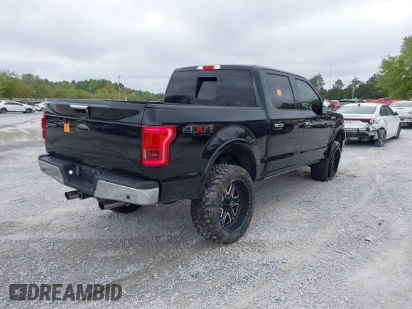 2017 Ford F-150 XL with VIN 1FTEW1EG6HFB95370, listed as a IAAI auction lot 41961749 with 73,537 mi miles. Bid and sale history available at carsss.com. Image 4.