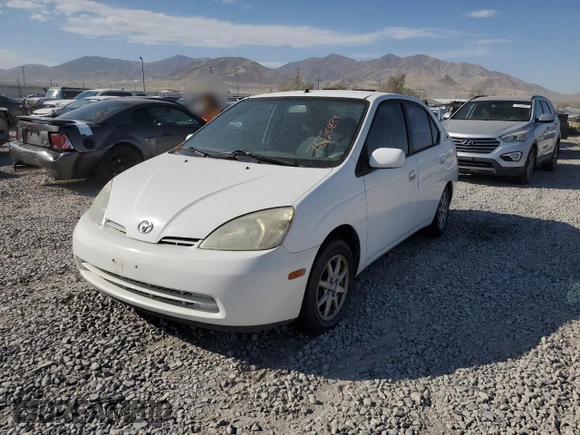 2001 Toyota Prius with VIN JT2BK12U910006141, listed as a Copart auction lot 76720834 with 0 mi miles and Clean Title. Bid and sale history available at carsss.com. Image 1.