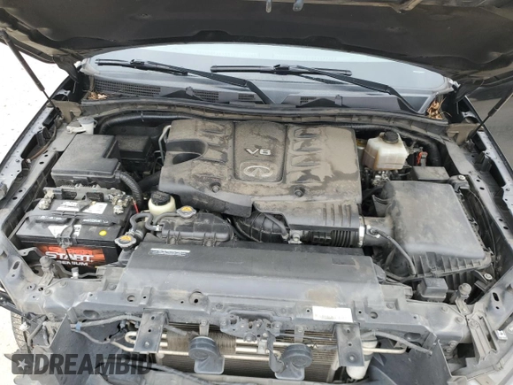 2018 Infiniti QX80 with VIN JN8AZ2NF3J9660053, listed as a Copart auction lot 47475485 with 158,911 mi miles and Clean Title. Bid and sale history available at DreamBid. Image 12.