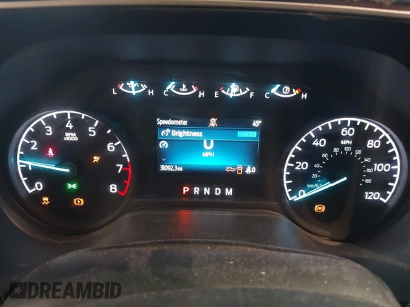 2021 Ford F-150 XL with VIN 1FTFW1E56MFC60361, listed as a IAAI auction lot 41567363 with 31,092 mi miles and . Bid and sale history available at DreamBid. Image 7.