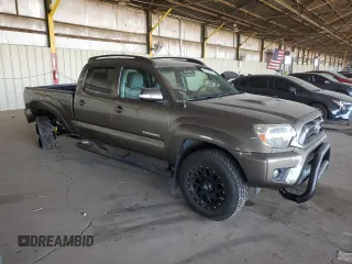 2015 Toyota Tacoma with VIN 3TMMU4FN6FM083553, listed as a Copart auction lot 58183295 with 55,124 mi miles and Salvage title. Bid and sale history available at DreamBid. Image 4.