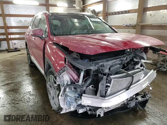 2022 Hyundai Santa Fe Limited with VIN 5NMS4DAL1NH399280, listed as a Copart auction lot 45322105 with 16,165 mi miles and Salvage Title. Bid and sale history available at carsss.com. Image 15.