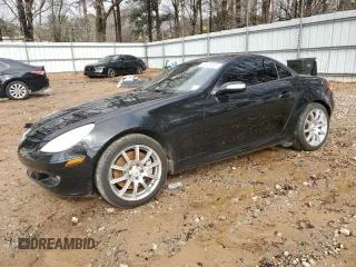 2006 Mercedes-Benz SLK-Class 3.5L with VIN WDBWK56F26F083318, listed as a Copart auction lot 88875815 with 139,003 mi miles and Salvage Title. Bid and sale history available at carsss.com. Image 1.