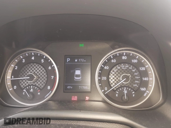 2020 Hyundai Elantra SEL z VIN 5NPD84LF2LH614136, wystawiony jako IAAI lot #42009457 z przebiegiem 71 788 mil mil oraz . Historia ofert i sprzedaży dostępna na DreamBid. Obrazek 7.