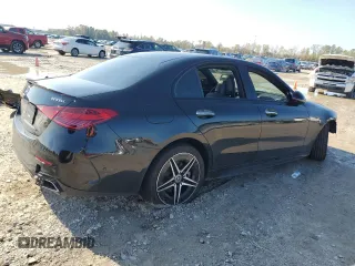 2024 Mercedes-Benz C 300 with VIN W1KAF4GB3RR228204, listed as a Copart auction lot 85807794 with 5,424 mi miles and Salvage Title. Bid and sale history available at DreamBid. Image 3.