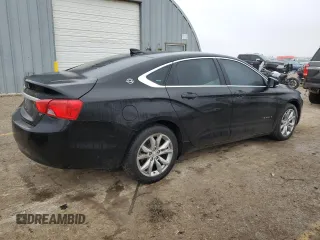 2016 Chevrolet Impala LT with VIN 2G1115S32G9127332, listed as a Copart auction lot 43801375 with 124,759 mi miles and Salvage Title. Bid and sale history available at DreamBid. Image 3.
