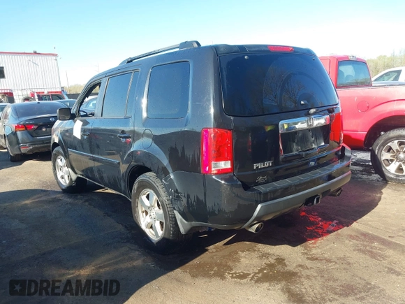 2009 Honda Pilot EX-L with VIN 5FNYF48699B023311, listed as a IAAI auction lot 41981928 with Not Provided miles and . Bid and sale history available at carsss.com. Image 3.