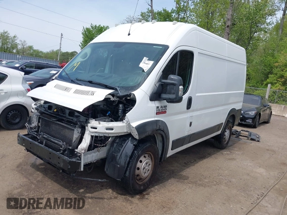 2019 Ram ProMaster Cargo with VIN 3C6TRVBG7KE525665, listed as a IAAI auction lot 42104995 with 144,125 mi miles and . Bid and sale history available at carsss.com. Image 18.