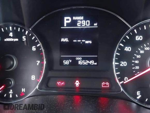 2017 Kia Forte LX with VIN 3KPFK4A77HE135311, listed as a IAAI auction lot 42168318 with 165,249 mi miles and . Bid and sale history available at carsss.com. Image 16.