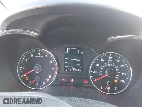 2017 Kia Forte LX with VIN 3KPFK4A72HE025931, listed as a IAAI auction lot 41489215 with 128,139 mi miles. Bid and sale history available at carsss.com. Image 7.