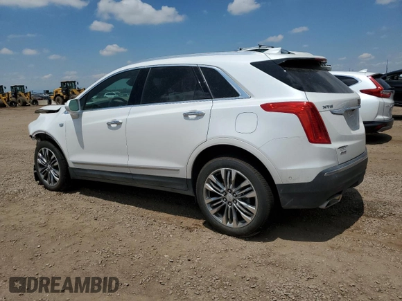 2018 Cadillac XT5 Premium Luxury AWD with VIN 1GYKNFRS4JZ128606, listed as a Copart auction lot 61941695 with 33,511 mi miles and Salvage title. Bid and sale history available at DreamBid. Image 2.