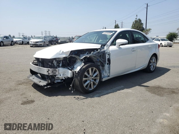 2015 Lexus IS 250 with VIN JTHBF1D29F5082992, listed as a Copart auction lot 60929335 with 34,283 mi miles and Salvage title. Bid and sale history available at DreamBid. Image 1.