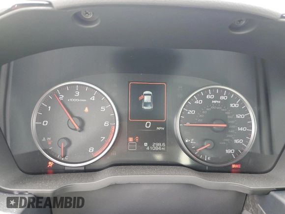 2023 Subaru WRX Premium with VIN JF1VBAF6XP9820597, listed as a Copart auction lot 52255895 with 41,084 mi miles and Salvage title. Bid and sale history available at DreamBid. Image 9.