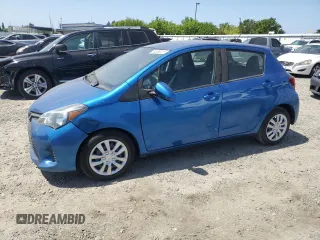 2015 Toyota Yaris L with VIN VNKKTUD3XFA046957, listed as a Copart auction lot 54356525 with 159,616 mi miles and Clean Title. Bid and sale history available at carsss.com. Image 1.