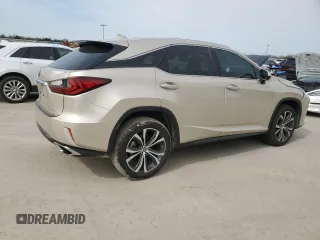 2018 Lexus RX with VIN 2T2ZZMCAXJC107455, listed as a Copart auction lot 47299215 with 40,629 mi miles and Salvage Title. Bid and sale history available at carsss.com. Image 3.