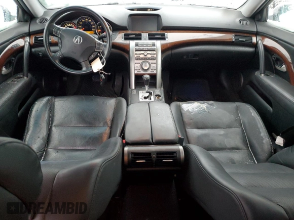 2006 Acura RL с VIN JH4KB16506C012022, выставлен на аукционе Copart как лот 44239785 с пробегом 183 825 миль миль и На запчасти • Non repairable. История ставок и продаж доступна на DreamBid. Изображение 8.