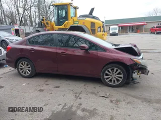 2012 Honda Civic EX with VIN 2HGFB2F83CH543244, listed as a IAAI auction lot 42009226 with 106,175 mi miles and . Bid and sale history available at DreamBid. Image 14.