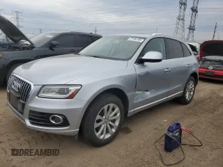 2015 Audi Q5 Premium Plus with VIN WA1LFAFP7FA036402, listed as a Copart auction lot 47194105 with 137,161 mi miles and Salvage title. Bid and sale history available at DreamBid. Image 1.