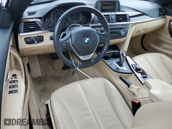 2015 BMW 4 Series 428i xDrive with VIN WBA3T1C58FP819885, listed as a Copart auction lot 57965685 with 80,540 mi miles and Salvage title. Bid and sale history available at DreamBid. Image 8.