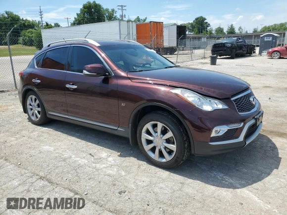 2016 Infiniti QX50 with VIN JN1BJ0RR3GM266318, listed as a Copart auction lot 59985884 with 66,252 mi miles and Salvage Title. Bid and sale history available at carsss.com. Image 4.