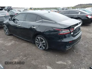 2020 Nissan Maxima SV with VIN 1N4AA6CV1LC366750, listed as a IAAI auction lot 40783161 with 101,880 mi miles. Bid and sale history available at carsss.com. Image 3.