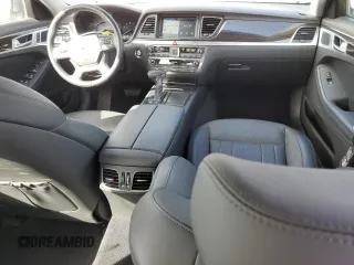 2020 Genesis G80 3.8L with VIN KMTFN4JE2LU332663, listed as a Copart auction lot 78372134 with 15,812 mi miles and Salvage Title. Bid and sale history available at carsss.com. Image 8.