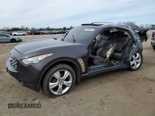 2011 Infiniti FX with VIN JN8AS1MW1BM735041, listed as a Copart auction lot 43363084 with Not Provided miles and Salvage Title. Bid and sale history available at DreamBid. Image 1.