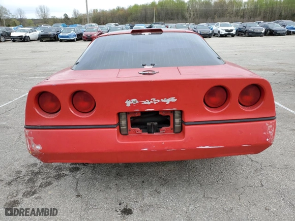 1989 Chevrolet Corvette with VIN 1G1YY2181K5117046, listed as a Copart auction lot 52690925 with 645,648 mi miles and Clean Title. Bid and sale history available at carsss.com. Image 6.
