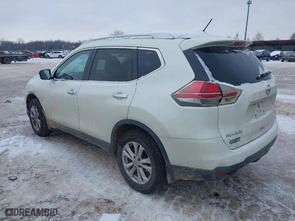 2016 Nissan Rogue SV with VIN KNMAT2MV6GP720398, listed as a IAAI auction lot 41335123 with 88,714 mi miles. Bid and sale history available at carsss.com. Image 14.