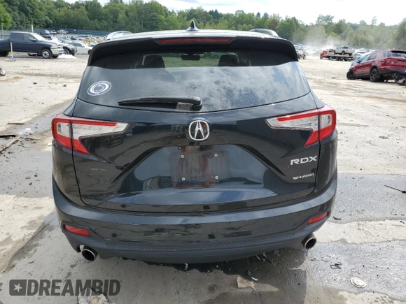 2021 Acura RDX w/Advance Package with VIN 5J8TC2H78ML032167, listed as a Copart auction lot 69178814 with Not Provided miles and Salvage Title. Bid and sale history available at carsss.com. Image 6.