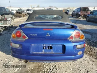 2005 Mitsubishi Eclipse GS with VIN 4A3AE45G75E052008, listed as a Copart auction lot 42141605 with 95,550 mi miles and Salvage Title. Bid and sale history available at DreamBid. Image 6.