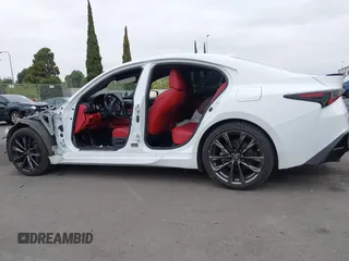 2022 Lexus IS 350 F Sport z VIN JTHGZ1B29N5055838, wystawiony jako IAAI lot #42087057 z przebiegiem 50 699 mil mil oraz . Historia ofert i sprzedaży dostępna na DreamBid. Obrazek 14.