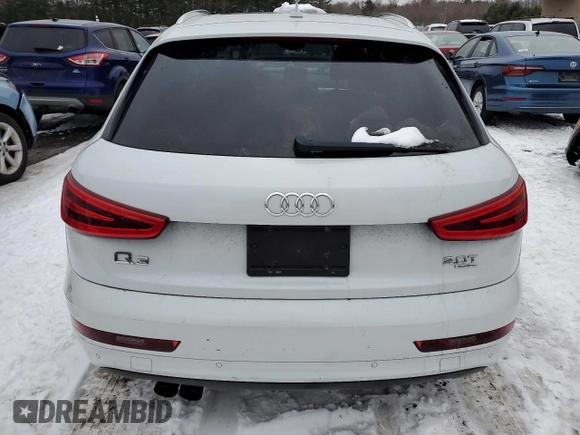2015 Audi Q3 2.0T Prestige with VIN WA1GFCFS0FR001459, listed as a Copart auction lot 44885925 with 141,928 mi miles and Salvage Title. Bid and sale history available at carsss.com. Image 6.